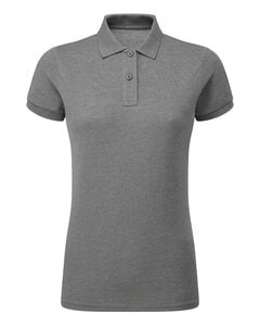 ASQUITH AND FOX AQ020 - LADIES CLASSIC FIT COTTON POLO SHIRT Charcoal