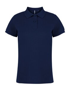 ASQUITH AND FOX AQ020 - LADIES CLASSIC FIT COTTON POLO SHIRT Navy