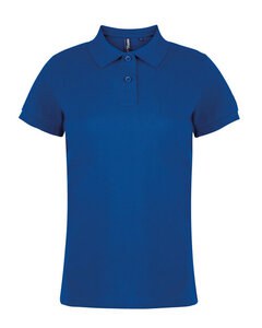 ASQUITH AND FOX AQ020 - LADIES CLASSIC FIT COTTON POLO SHIRT Royal