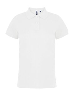 ASQUITH AND FOX AQ020 - LADIES CLASSIC FIT COTTON POLO SHIRT White