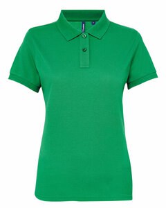 ASQUITH AND FOX AQ025 - LADIES POLYCOTTON BLEND POLO Kelly