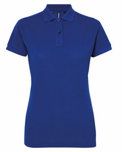 ASQUITH AND FOX AQ025 - LADIES POLYCOTTON BLEND POLO Royal