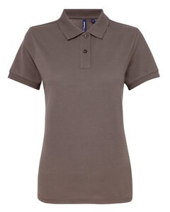 ASQUITH AND FOX AQ025 - LADIES POLYCOTTON BLEND POLO Slate Grey