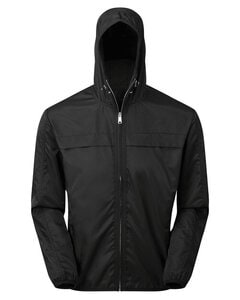 ASQUITH AND FOX AQ201 - MENS LIGHTWEIGHT SHELL JACKET Black