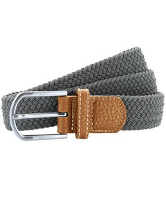 ASQUITH AND FOX AQ900 - BRAID STRETCH BELT Slate Grey