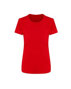 ECOLOGIE EA004F - AMBARO RECYCLED WOMENS SPORTS TEE Fire Red