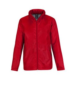 B&C JM825 - MENS MULTI-ACTIVE MIDDLEWEIGHT JACKET Red/Grey