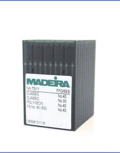 MADEIRA MXKL 75 - NEEDLES LIGHT BALL SIZE 75 Steel