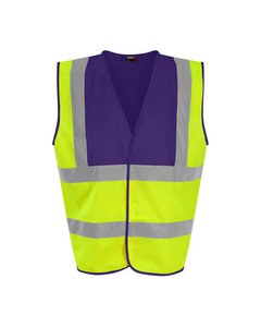 PRO RTX HIGH VISIBILITY RX700 - WAISTCOAT High Visibility Yellow/Purple
