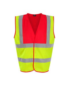 PRO RTX HIGH VISIBILITY RX700 - WAISTCOAT Hi Vis Yellow / Red