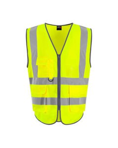 PRO RTX HIGH VISIBILITY RX705 - EXECUTIVE WAISTCOAT High Visibility Yellow