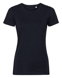 RUSSELL R-108F-0 - LADIES PURE ORGANIC TEE French Navy