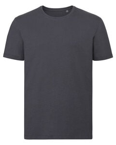 RUSSELL R-108M-0 - MENS PURE ORGANIC TEE Convoy Grey