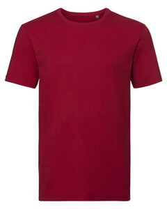 RUSSELL R-108M-0 - MENS PURE ORGANIC TEE Classic Red