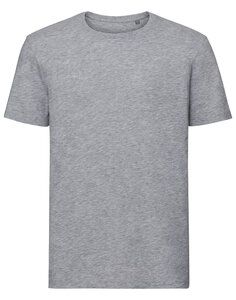RUSSELL R-108M-0 - MENS PURE ORGANIC TEE Light Oxford