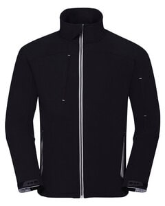 RUSSELL R410M - MENS BIONIC SOFTSHELL JACKET French Navy