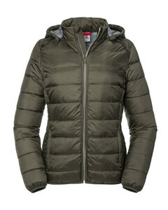 RUSSELL R-440F-0 - LADIES HOODED NANO JACKET