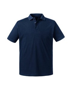 RUSSELL R-508M-0 - MENS PURE ORGANIC POLO French Navy