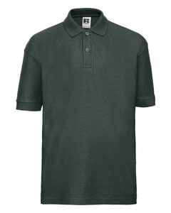 RUSSELL R539B - KIDS CLASSIC POLYCOTTON POLO Bottle Green