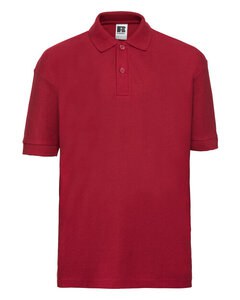 RUSSELL R539B - KIDS CLASSIC POLYCOTTON POLO Bright Red