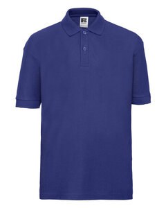 RUSSELL R539B - KIDS CLASSIC POLYCOTTON POLO Bright Royal