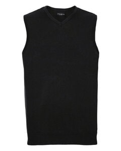 RUSSELL R716M - V-NECK SLEEVELESS PULLOVER