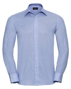 RUSSELL R922M - LONG SLEEVE TAILORED OXFORD SHIRT Oxford Blue