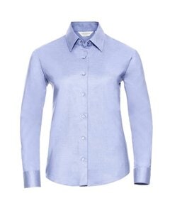 RUSSELL R932F - LADIES LONG SLEEVE TAILORED OXFORD SHIRT