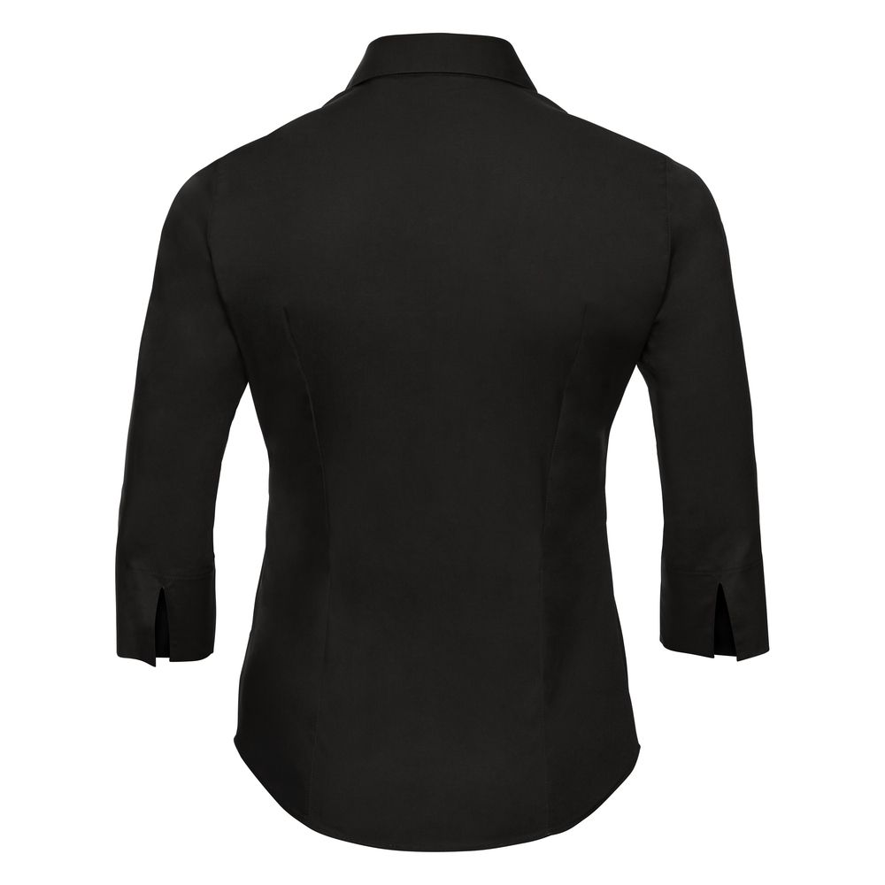 RUSSELL R946F - LADIES 3/4 SLEEVE  FITTED STRETCH SHIRT