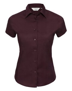 RUSSELL R947F - LADIES SHORT SLEEVE FITTED SHIRT Port