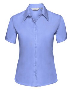 RUSSELL R957F - LADIES SHORT SLEEVE ULTIMATE NON IRON SHIRT