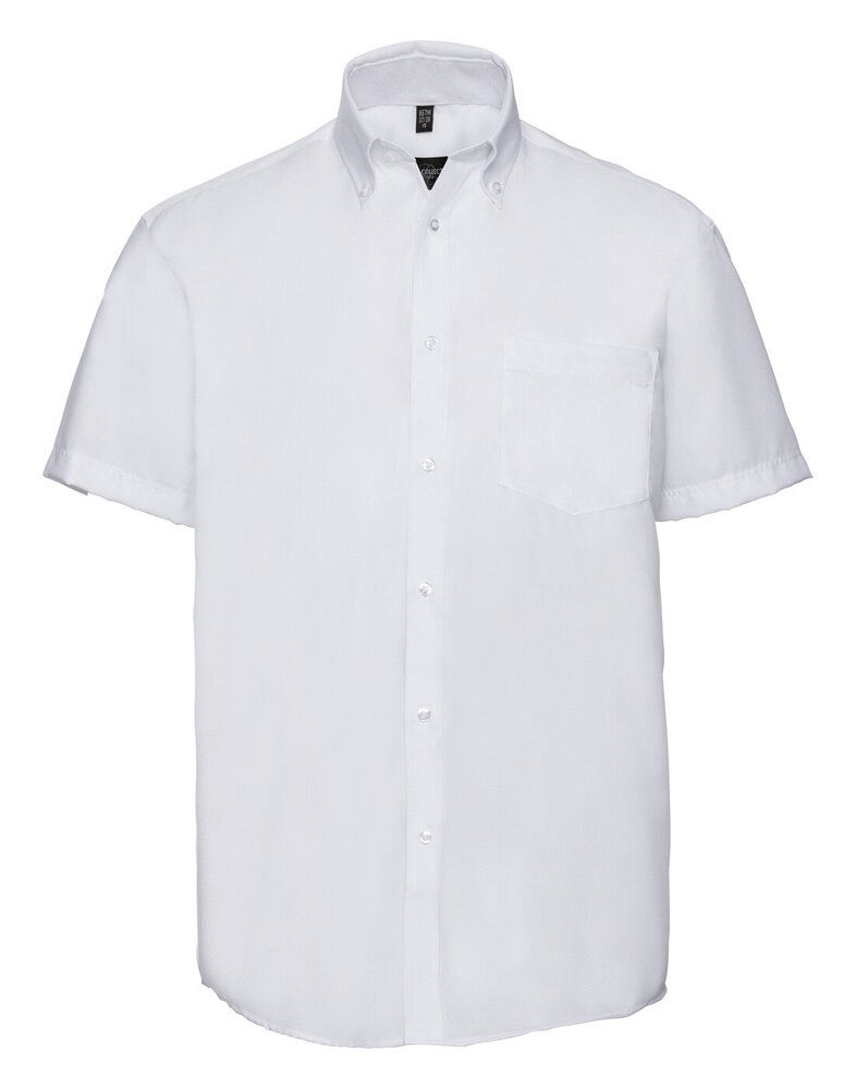 RUSSELL R957M - MENS SHORT SLEEVE ULTIMATE NON IRON  SHIRT