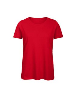 B&C TW043 - ORGANIC LADIES T-SHIRT Red