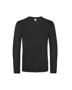 B&C TU07T - E190 LONG SLEEVE T-SHIRT Black