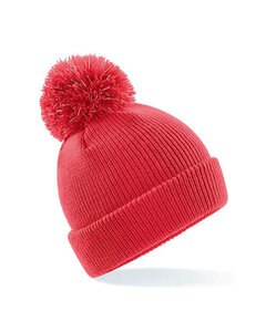 BEECHFIELD B406B - JUNIOR REFLECTIVE BOBBIE BEANIE Bright Red