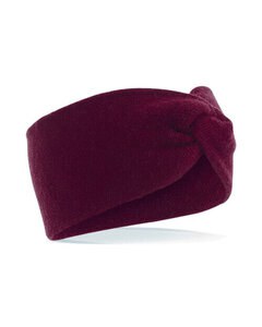 BEECHFIELD B432 - TWIST KNIT HEADBAND Burgundy