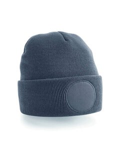 BEECHFIELD B446 - CIRCULAR PATCH BEANIE Graphite Grey