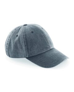 BEECHFIELD B655 - LOW PROFILE VINTAGE CAP Vintage Black