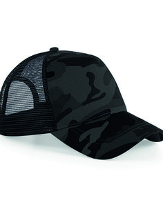 BEECHFIELD B694 - CAMO SNAPBACK TRUCKER Midnight Camo