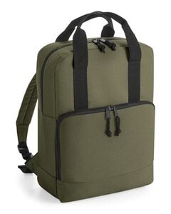 BAGBASE BG287 - RECYCLED TWIN HANDLE COOLER BACKPACK Military Green