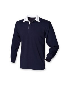 FRONT ROW FR001 - LONG SLEEVE ORIGINAL RUGBY SHIRT Navy