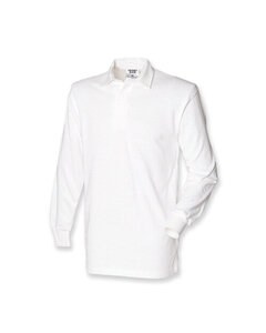 FRONT ROW FR001 - LONG SLEEVE ORIGINAL RUGBY SHIRT White