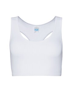 JUST COOL BY AWDIS JC017 - WOMENS COOL SPORTS CROP TOP Arctic White