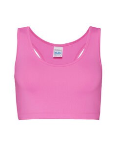 JUST COOL BY AWDIS JC017 - WOMENS COOL SPORTS CROP TOP Electric Pink