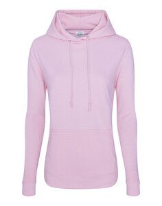 JUST HOODS BY AWDIS JH001F - WOMENS COLLEGE HOODIE Baby Pink