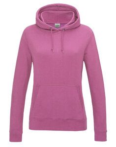 JUST HOODS BY AWDIS JH001F - WOMENS COLLEGE HOODIE Candyfloss Pink