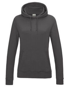 JUST HOODS BY AWDIS JH001F - WOMENS COLLEGE HOODIE Charcoal