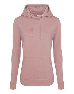 JUST HOODS BY AWDIS JH001F - WOMENS COLLEGE HOODIE Dusty Pink