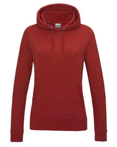 JUST HOODS BY AWDIS JH001F - WOMENS COLLEGE HOODIE Fire Red