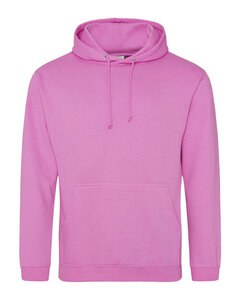 JUST HOODS BY AWDIS JH001 - COLLEGE HOODIE Candyfloss Pink